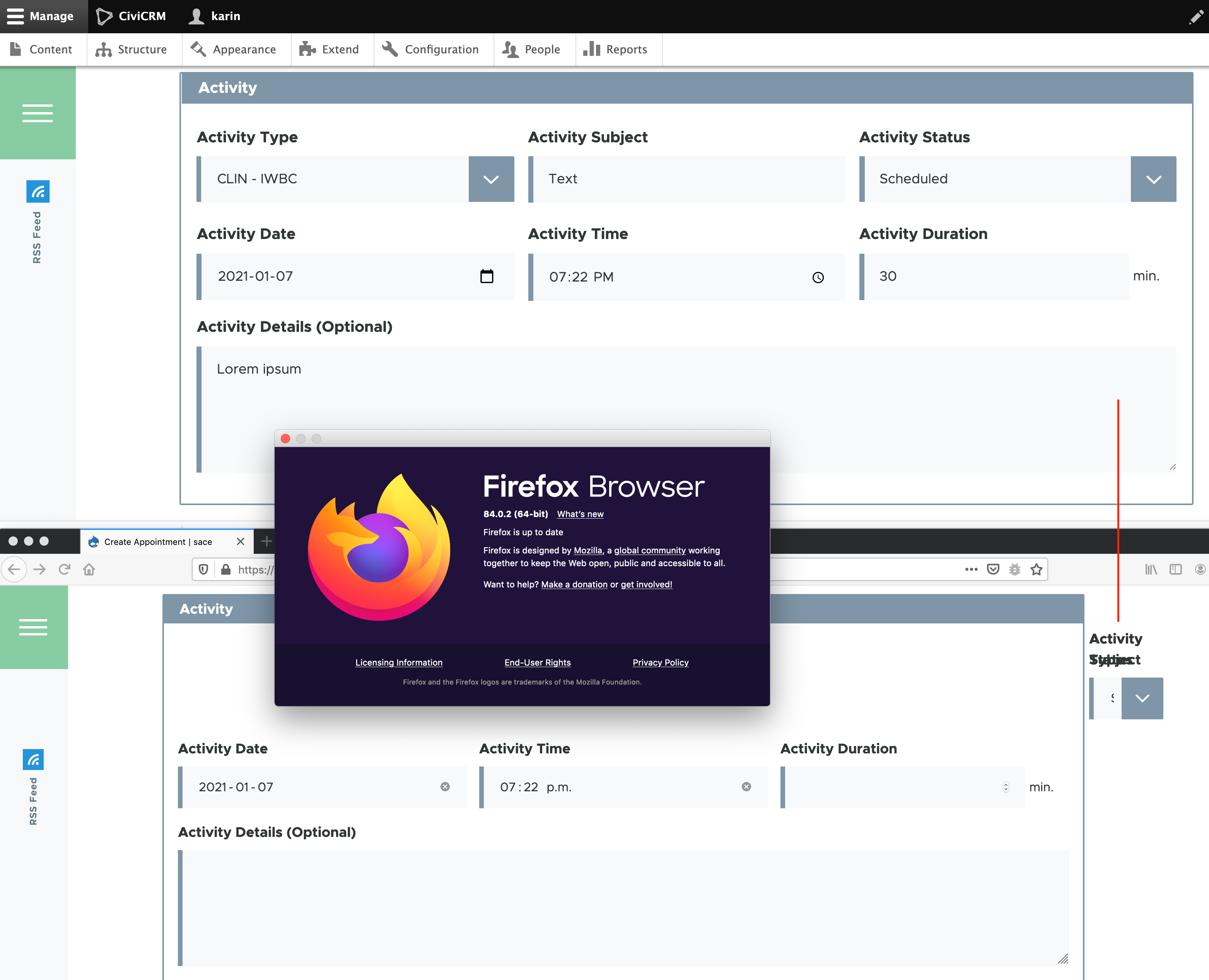 Firefox mobile Firefox mobile